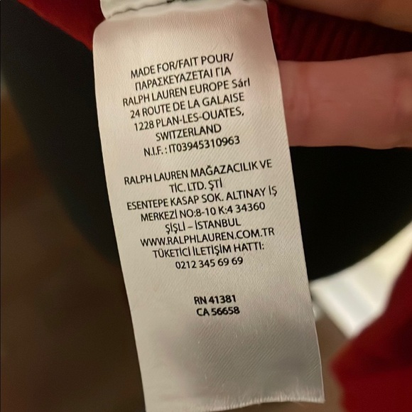 Ralph Lauren Red Cowl Neck Sweater - Picture 8 of 8